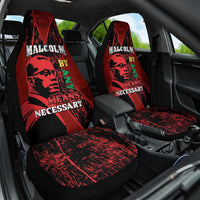 Happy Malcolm X Day Car Seat Cover By Any Means Necessary