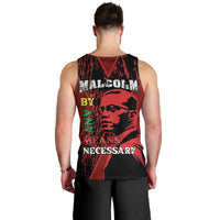 Happy Malcolm X Day Men Tank Top By Any Means Necessary