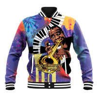 Satchmofest Baseball Jacket King Of Jazz What a Wonderful World - Wonder Print Shop
