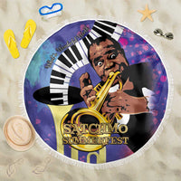 Satchmofest Beach Blanket King Of Jazz What a Wonderful World - Wonder Print Shop