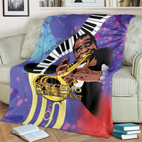 Satchmofest Blanket King Of Jazz What a Wonderful World - Wonder Print Shop