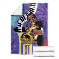 Satchmofest Blanket King Of Jazz What a Wonderful World - Wonder Print Shop