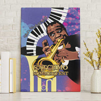 Satchmofest Canvas Wall Art King Of Jazz What a Wonderful World - Wonder Print Shop