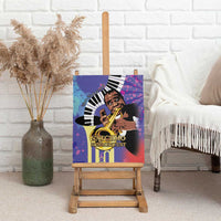 Satchmofest Canvas Wall Art King Of Jazz What a Wonderful World - Wonder Print Shop