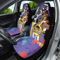 Satchmofest Car Seat Cover King Of Jazz What a Wonderful World - Wonder Print Shop