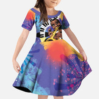 Satchmofest Family Matching Mermaid Dress and Hawaiian Shirt King Of Jazz What a Wonderful World - Wonder Print Shop