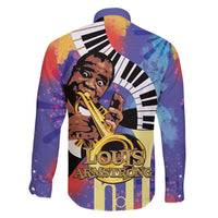 Satchmofest Family Matching Summer Maxi Dress and Hawaiian Shirt King Of Jazz What a Wonderful World - Wonder Print Shop