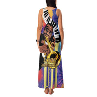 Satchmofest Family Matching Tank Maxi Dress and Hawaiian Shirt King Of Jazz What a Wonderful World - Wonder Print Shop