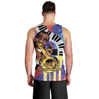 Satchmofest Men Tank Top King Of Jazz What a Wonderful World - Wonder Print Shop
