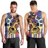 Satchmofest Men Tank Top King Of Jazz What a Wonderful World - Wonder Print Shop