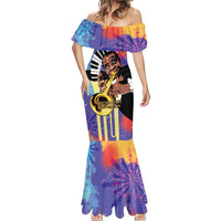 Satchmofest Mermaid Dress King Of Jazz What a Wonderful World - Wonder Print Shop