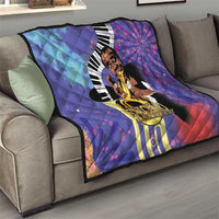 Satchmofest Quilt King Of Jazz What a Wonderful World - Wonder Print Shop