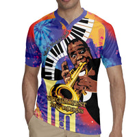 Satchmofest Rugby Jersey King Of Jazz What a Wonderful World - Wonder Print Shop