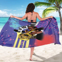 Satchmofest Sarong King Of Jazz What a Wonderful World - Wonder Print Shop