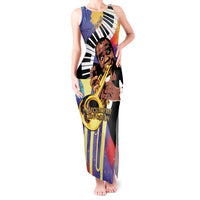 Satchmofest Tank Maxi Dress King Of Jazz What a Wonderful World - Wonder Print Shop