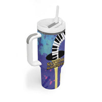 Satchmofest Tumbler With Handle King Of Jazz What a Wonderful World - Wonder Print Shop