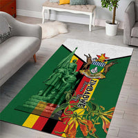 Zimbabwe Heroes' Day Area Rug Liberation War Memorial Monument - Wonder Print Shop