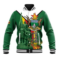 Personalized Zimbabwe Heroes' Day Baseball Jacket Liberation War Memorial Monument - Wonder Print Shop