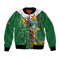 Personalized Zimbabwe Heroes' Day Bomber Jacket Liberation War Memorial Monument - Wonder Print Shop