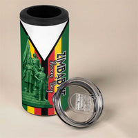 Personalized Zimbabwe Heroes' Day 4 in 1 Can Cooler Tumbler Liberation War Memorial Monument - Wonder Print Shop