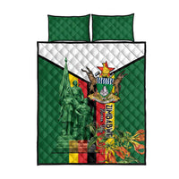 Zimbabwe Heroes' Day Quilt Bed Set Liberation War Memorial Monument - Wonder Print Shop