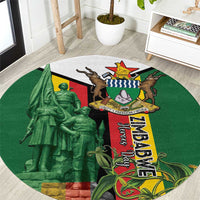 Zimbabwe Heroes' Day Round Carpet Liberation War Memorial Monument - Wonder Print Shop