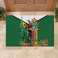 Zimbabwe Heroes' Day Rubber Doormat Liberation War Memorial Monument - Wonder Print Shop