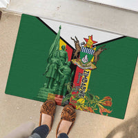 Zimbabwe Heroes' Day Rubber Doormat Liberation War Memorial Monument - Wonder Print Shop