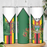 Personalized Zimbabwe Heroes' Day Skinny Tumbler Liberation War Memorial Monument - Wonder Print Shop