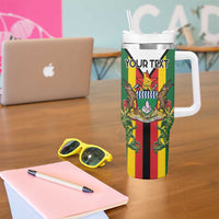Personalized Zimbabwe Heroes' Day Tumbler With Handle Liberation War Memorial Monument - Wonder Print Shop