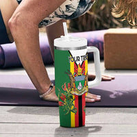 Personalized Zimbabwe Heroes' Day Tumbler With Handle Liberation War Memorial Monument - Wonder Print Shop