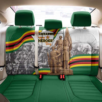 Happy Heroes Day Zimbabwe Back Car Seat Cover Lest We Forget - Wonder Print Shop