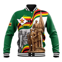 Happy Heroes Day Zimbabwe Baseball Jacket Lest We Forget - Wonder Print Shop