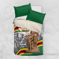 Happy Heroes Day Zimbabwe Bedding Set Lest We Forget - Wonder Print Shop