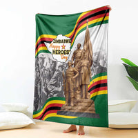 Happy Heroes Day Zimbabwe Blanket Lest We Forget - Wonder Print Shop