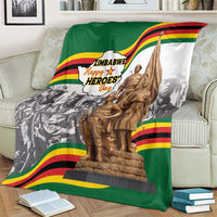 Happy Heroes Day Zimbabwe Blanket Lest We Forget - Wonder Print Shop
