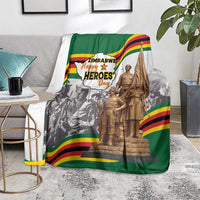Happy Heroes Day Zimbabwe Blanket Lest We Forget - Wonder Print Shop