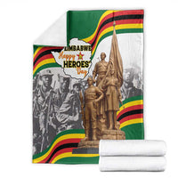 Happy Heroes Day Zimbabwe Blanket Lest We Forget - Wonder Print Shop