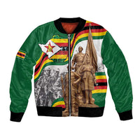Happy Heroes Day Zimbabwe Bomber Jacket Lest We Forget - Wonder Print Shop