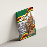 Happy Heroes Day Zimbabwe Canvas Wall Art Lest We Forget - Wonder Print Shop