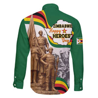 Happy Heroes Day Zimbabwe Family Matching Long Sleeve Bodycon Dress and Hawaiian Shirt Lest We Forget - Wonder Print Shop
