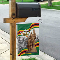 Happy Heroes Day Zimbabwe Garden Flag Lest We Forget - Wonder Print Shop