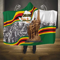 Happy Heroes Day Zimbabwe Hooded Blanket Lest We Forget - Wonder Print Shop