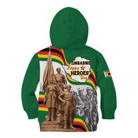 Happy Heroes Day Zimbabwe Kid Hoodie Lest We Forget - Wonder Print Shop