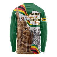 Happy Heroes Day Zimbabwe Long Sleeve Shirt Lest We Forget - Wonder Print Shop