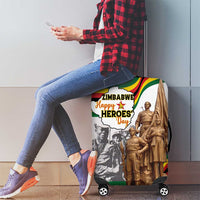 Happy Heroes Day Zimbabwe Luggage Cover Lest We Forget - Wonder Print Shop