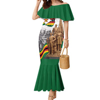Happy Heroes Day Zimbabwe Mermaid Dress Lest We Forget - Wonder Print Shop