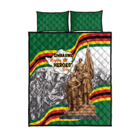Happy Heroes Day Zimbabwe Quilt Bed Set Lest We Forget - Wonder Print Shop