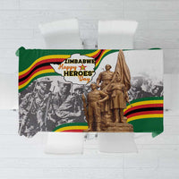 Happy Heroes Day Zimbabwe Tablecloth Lest We Forget - Wonder Print Shop