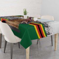 Happy Heroes Day Zimbabwe Tablecloth Lest We Forget - Wonder Print Shop